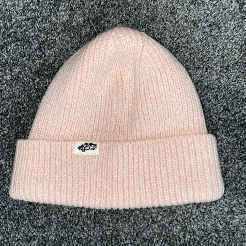 VANS Light Pink Beanie *never worn* 💗
